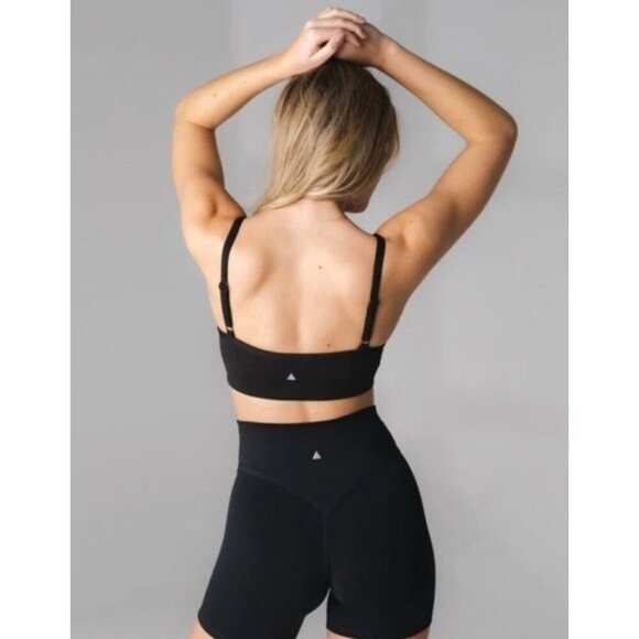 Vitality Balance Daydream Block Square Bra in Midnight Womens L Read - Picture 7 of 7